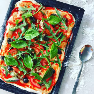 Sicilian pizza