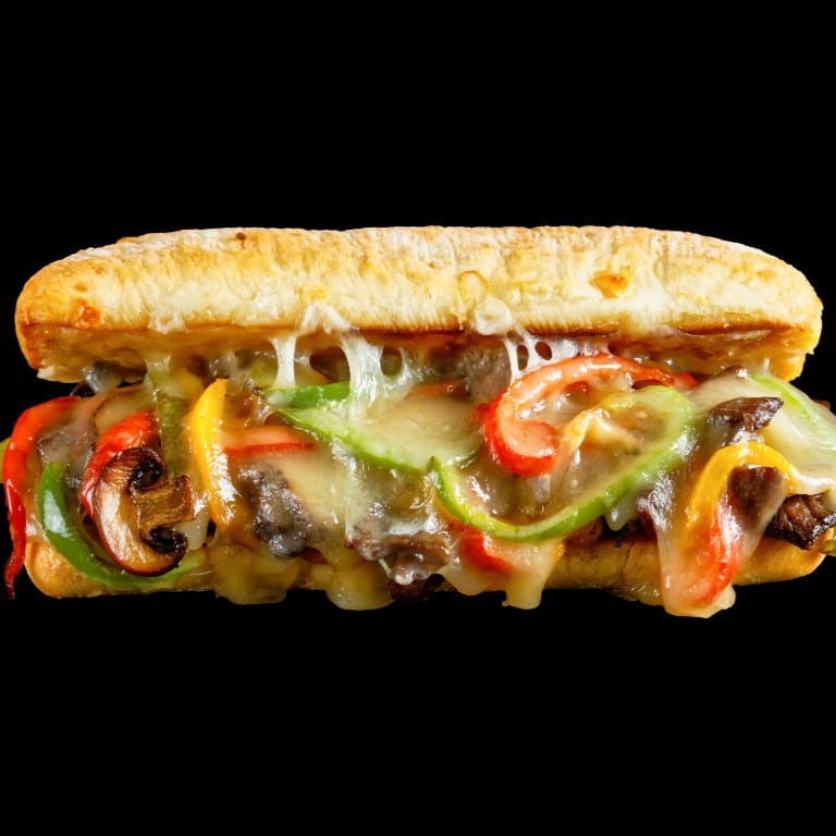 Philly cheesesteak hero.