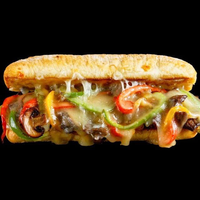 Philly cheesesteak hero.