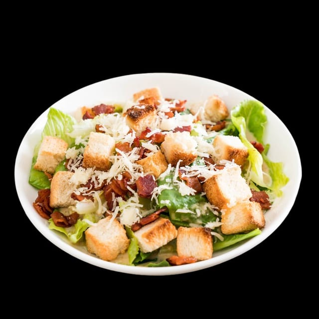 Classic Caesar salad.