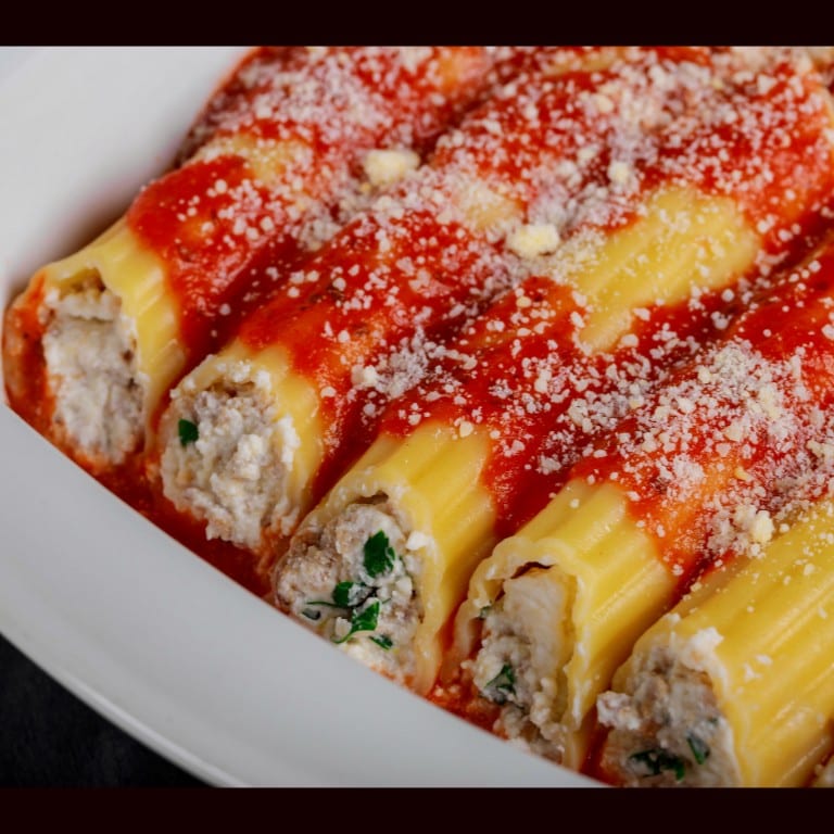 Manicotti.