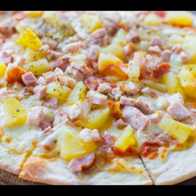 Hawaiian pizza.