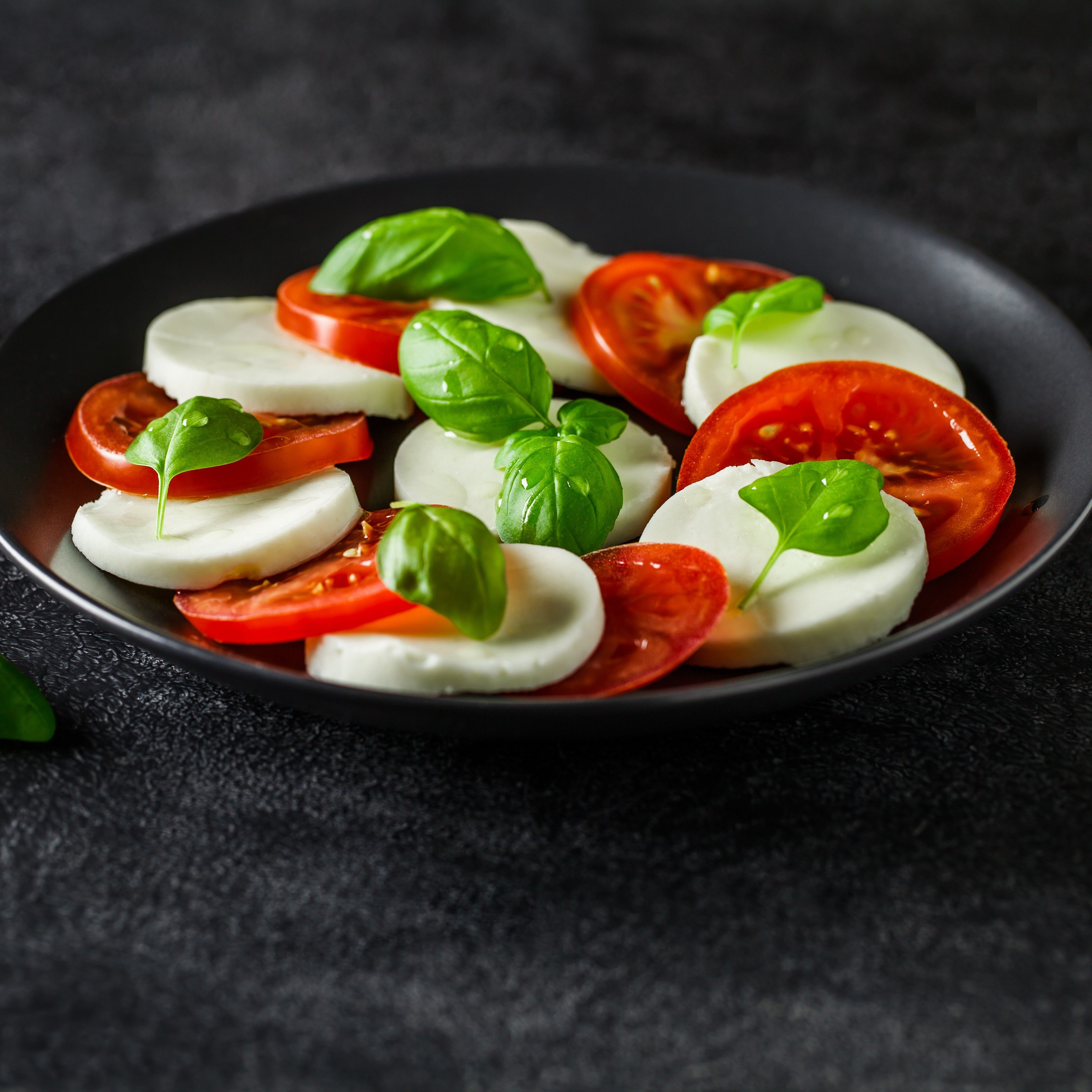 Fresh mozzarella & tomato salad.