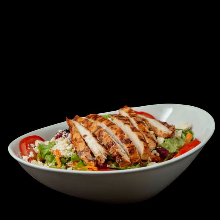 #3. grilled chicken salad & drink lunch special.