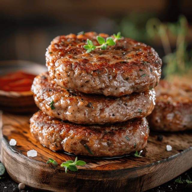 Beef patty.