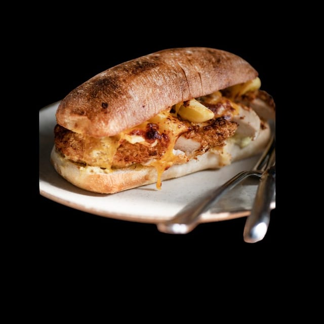 #2. 1/2 chicken parm hero & drink lunch special.