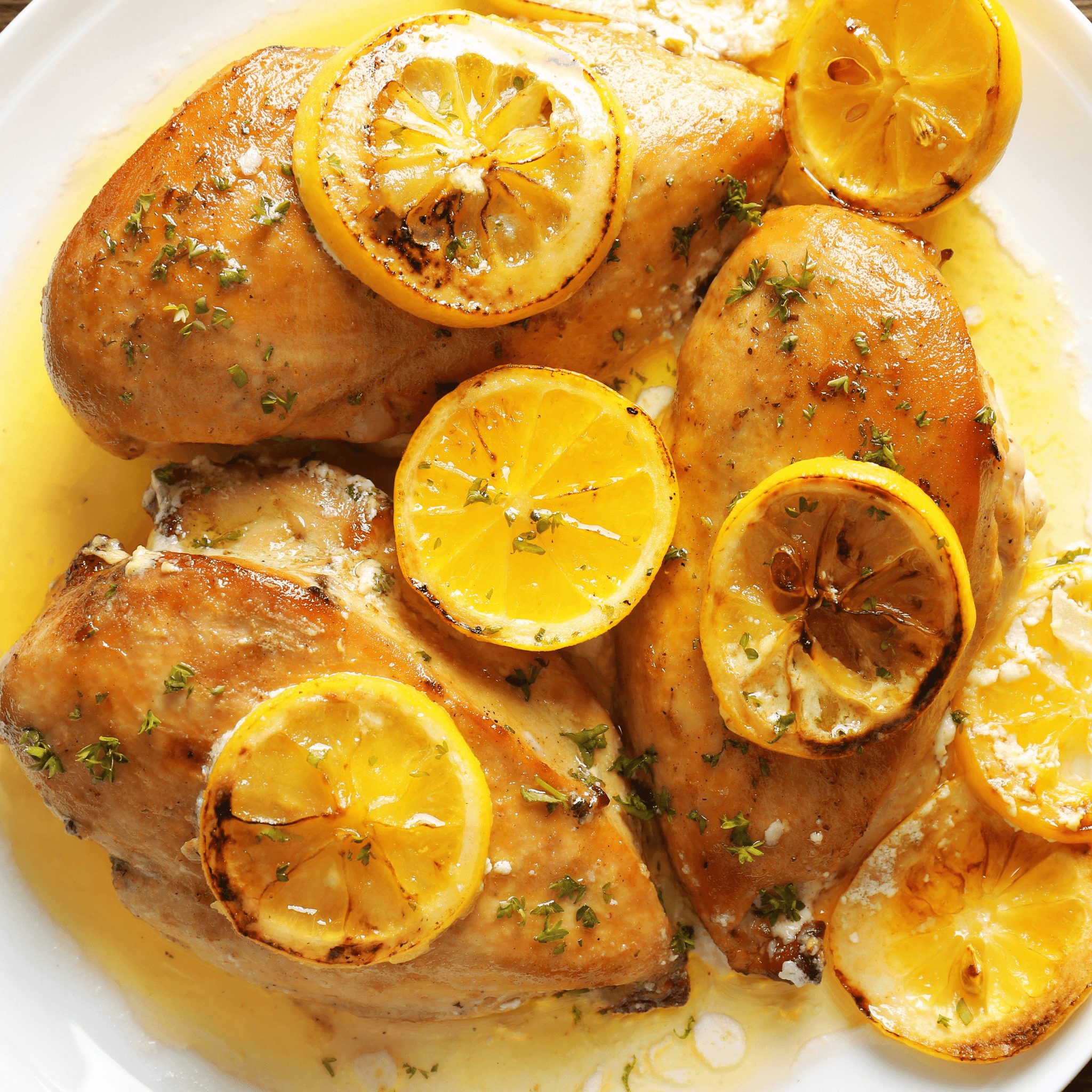 Chicken filet al limone.