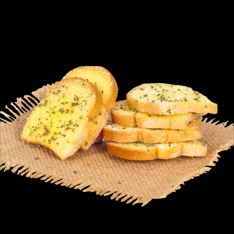 Garlic bread.
